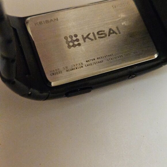 Futuristic Tokyoflash Kisai Sequence (Keisan) Black Red LED Cryptic Watch - Picture 7 of 16